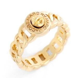 Marc by Marc Jacobs Katie Turnlock gold toned Ring - NWT